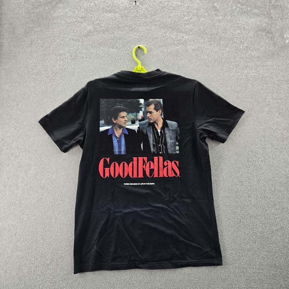 Goodfellas x Shoe Palace Men Shirt SMALL Black Graphic Print Movie